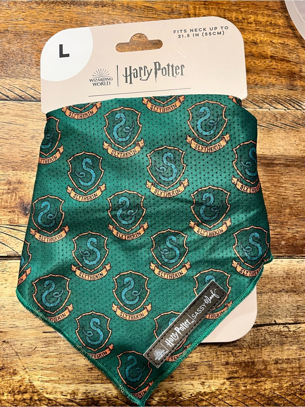 Sassy Wood Harry Potter Syltherin Bandana